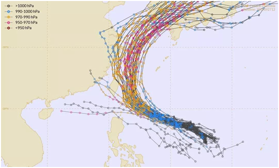 WARNING: Typhoon Mitag is coming！